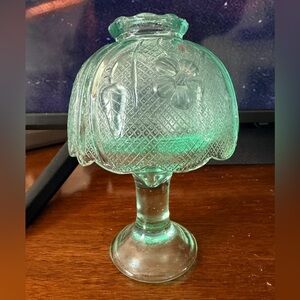 Vintage Green Fairy Lamp